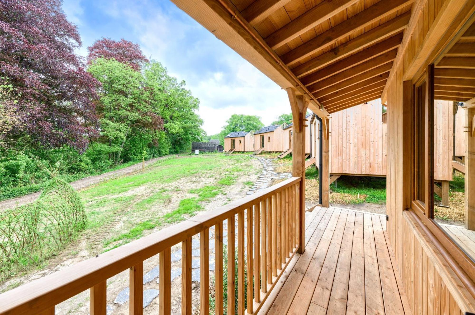 Les Cabanes Champetres - Le Domaine Des Trois Tilleuls Villers-la-Ville Exterior foto